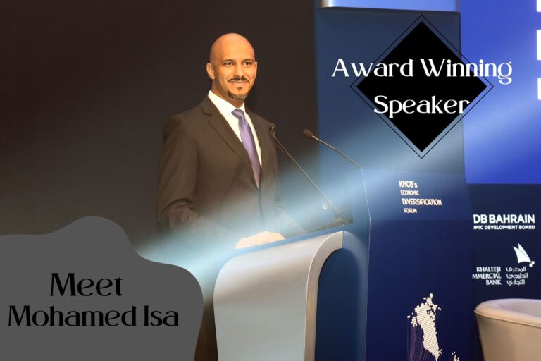 Mohamed Isa, A Professional Public Speaker From Sahrain Sharing His Words With The World