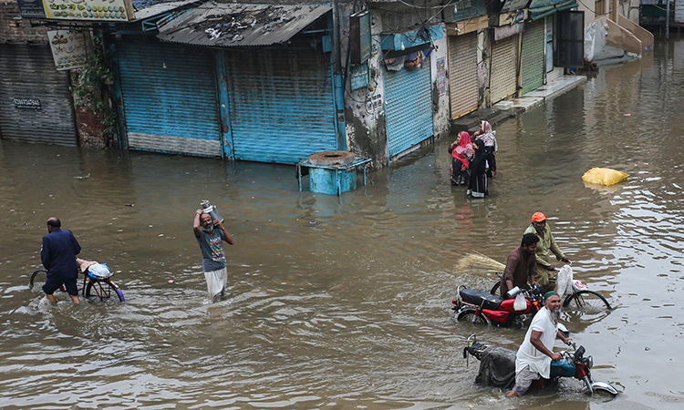 Many Were Evacuated as Rain Pounded Pakistan and India