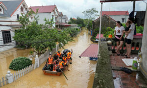 Over 150 People are Killed by Typhoon Yagi as the Red River Floods Hanoi, Vietnam