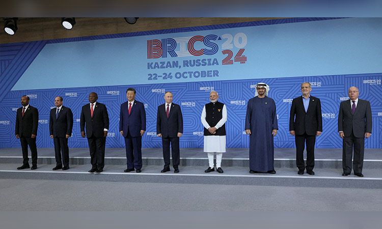 The President of the United Arab Emirates travels to Kazan to Attend the BRICS Summit