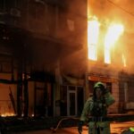 Four People are Killed in a Fierce Russian Airstrike on The Ukrainian Capital