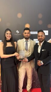 Award for best interior design and fitout company of the year - nazir isakhel