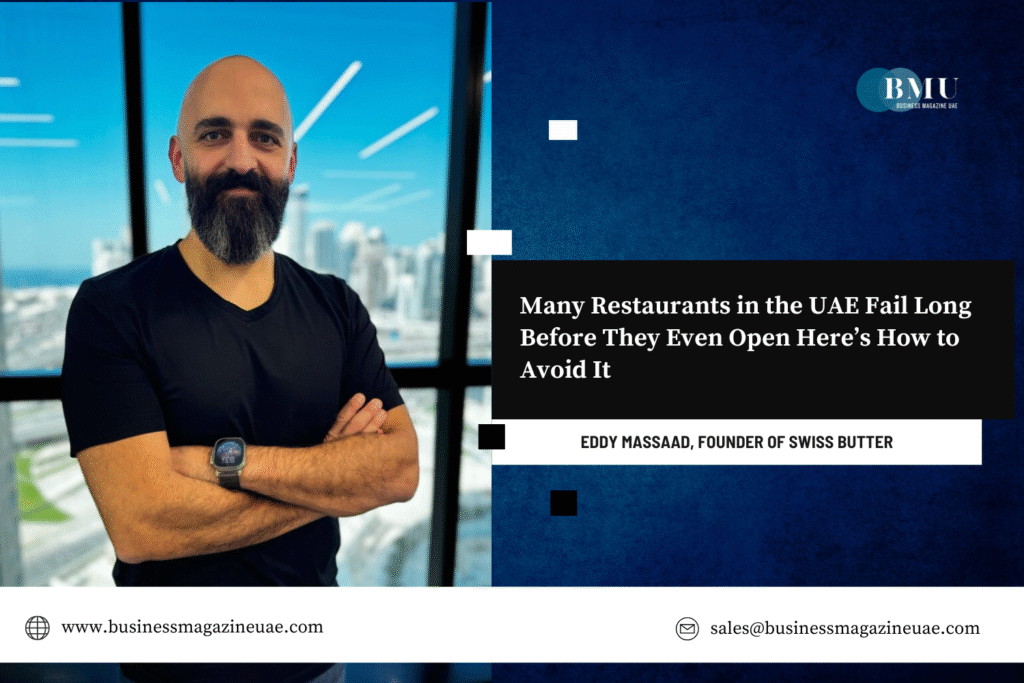 Eddy Massaad, Founder of Swiss Butter, Restaurants