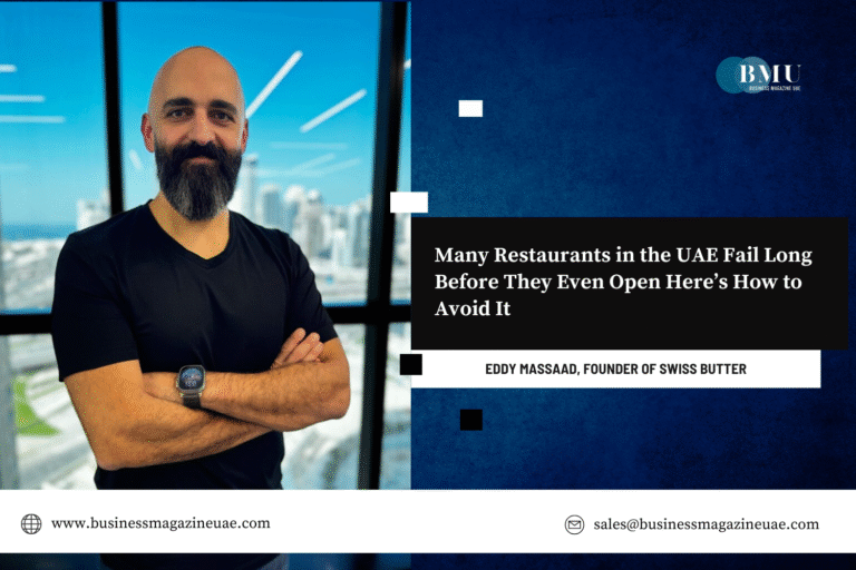 Eddy Massaad, Founder of Swiss Butter, Restaurants