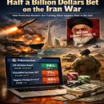 Half a Billion Dollars Bet on the Iran War: How Prediction Markets Are Tracking What Happens Next in the Gulf