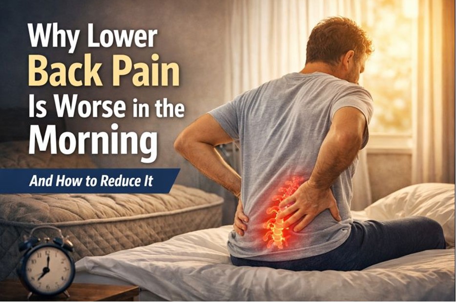5 Things Make Lower Back Pain Worse in The Morning - How to Reduce it.