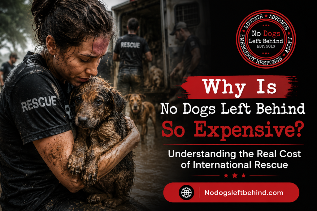 Why Is No Dogs Left Behind So Expensive? Understanding the Real Cost of International Rescue