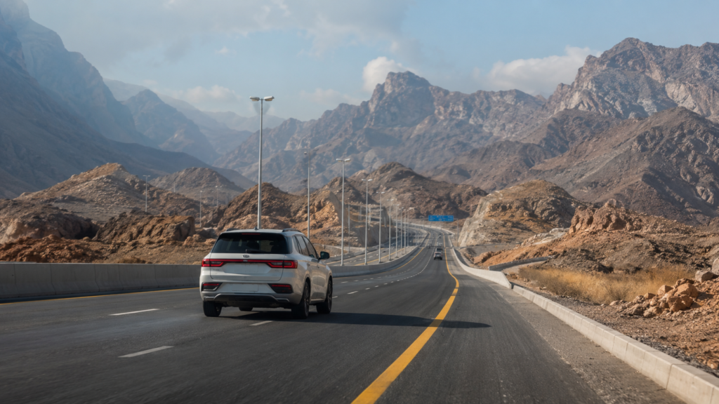 Dubai to Oman Road Trip