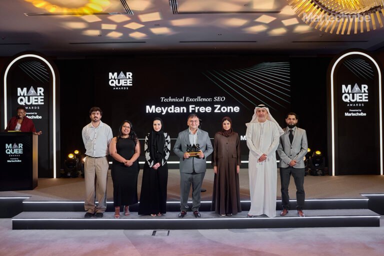 Meydan Free Zone wins two awards at the Marquee Awards 2026 for Performance Marketing and SEO